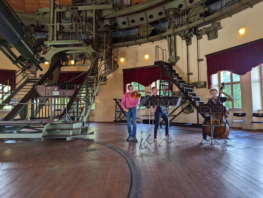 Ein Konzert in einem historischen Saal