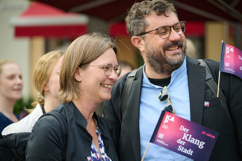 KAP-Musiker*innen Bettina Lange und Markus Krusche